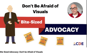 Bite sized visuals