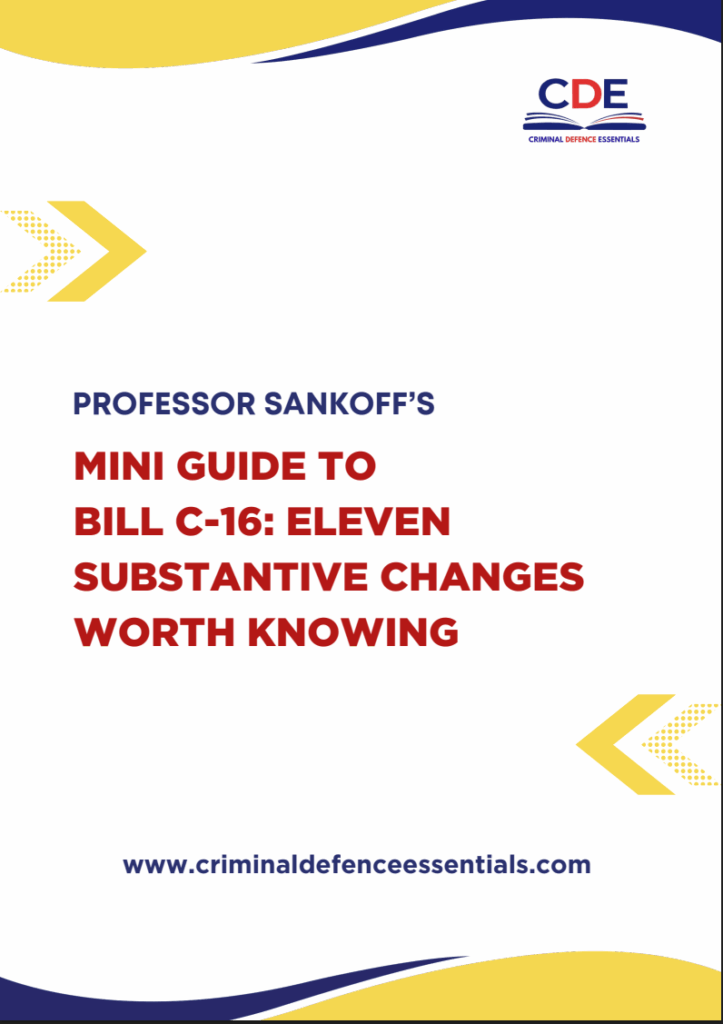 Bill 16 Changes